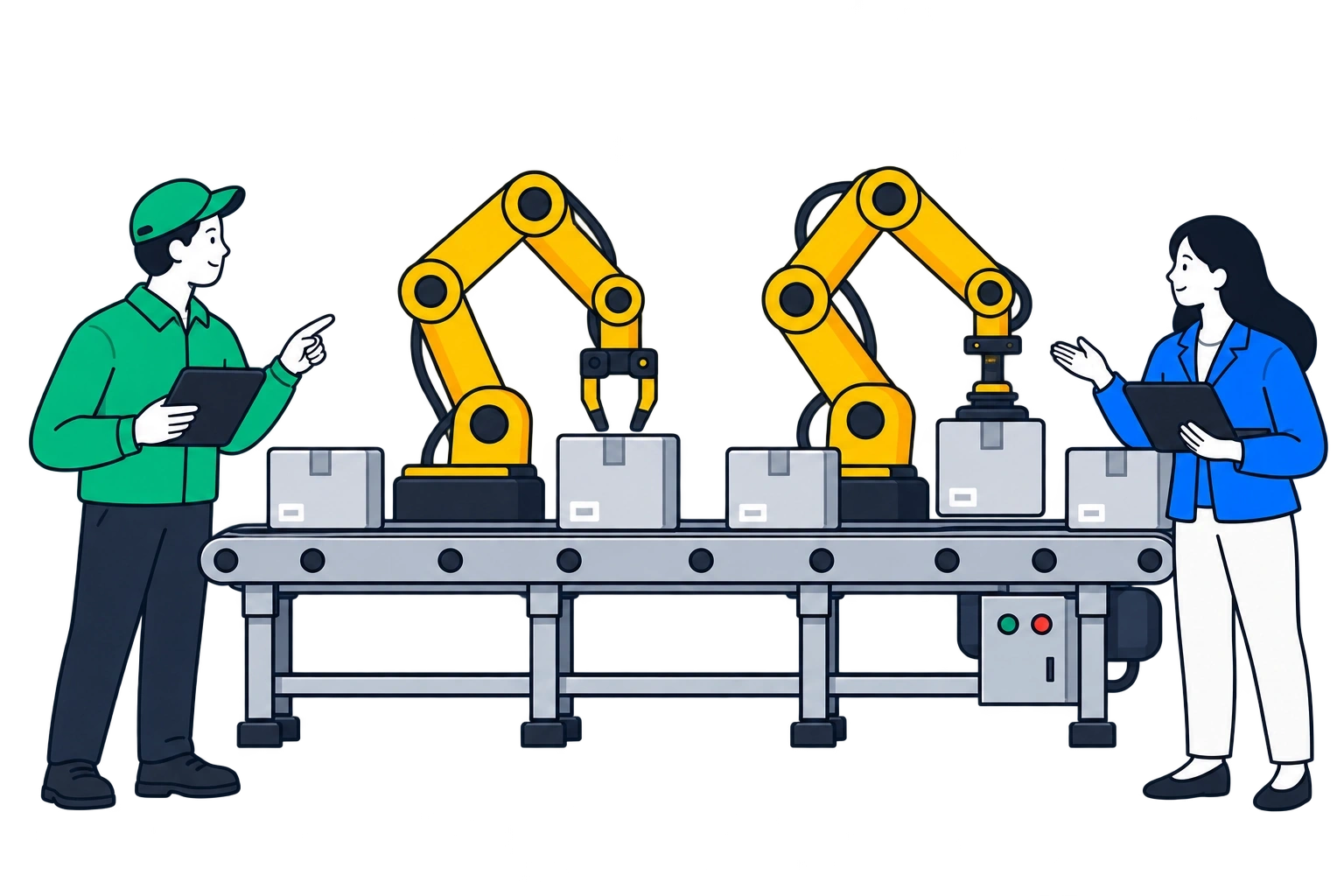 Standard Factory operations illustration